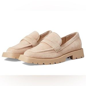 Dolce Vita Tan Suede Loafers